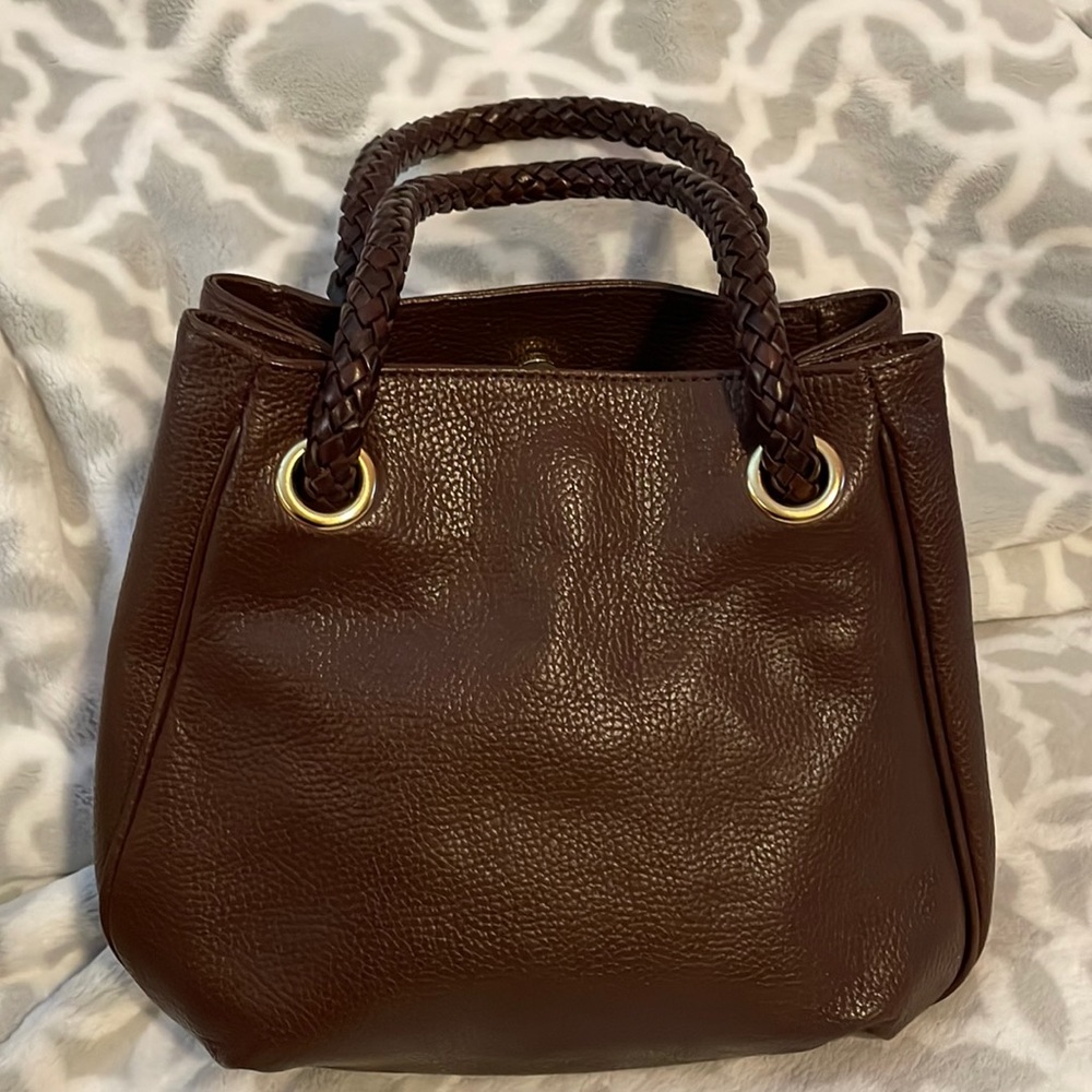 Marc Jacobs 2 Leather Weave Handle Handbag